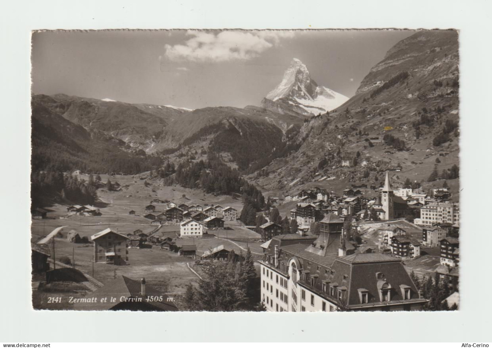 ZERMATT:  ET  LE  CERVIN  -  PHOTO  -  FP - Zermatt