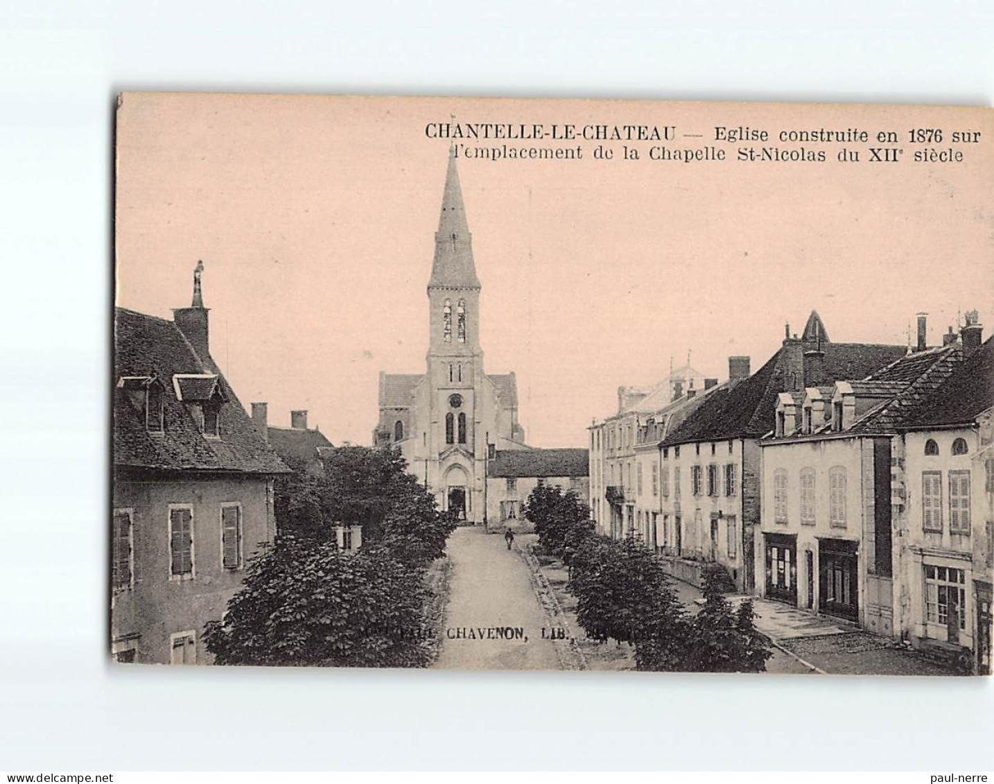 CHANTELLE LE CHATEAU : L'Eglise - état - Andere & Zonder Classificatie