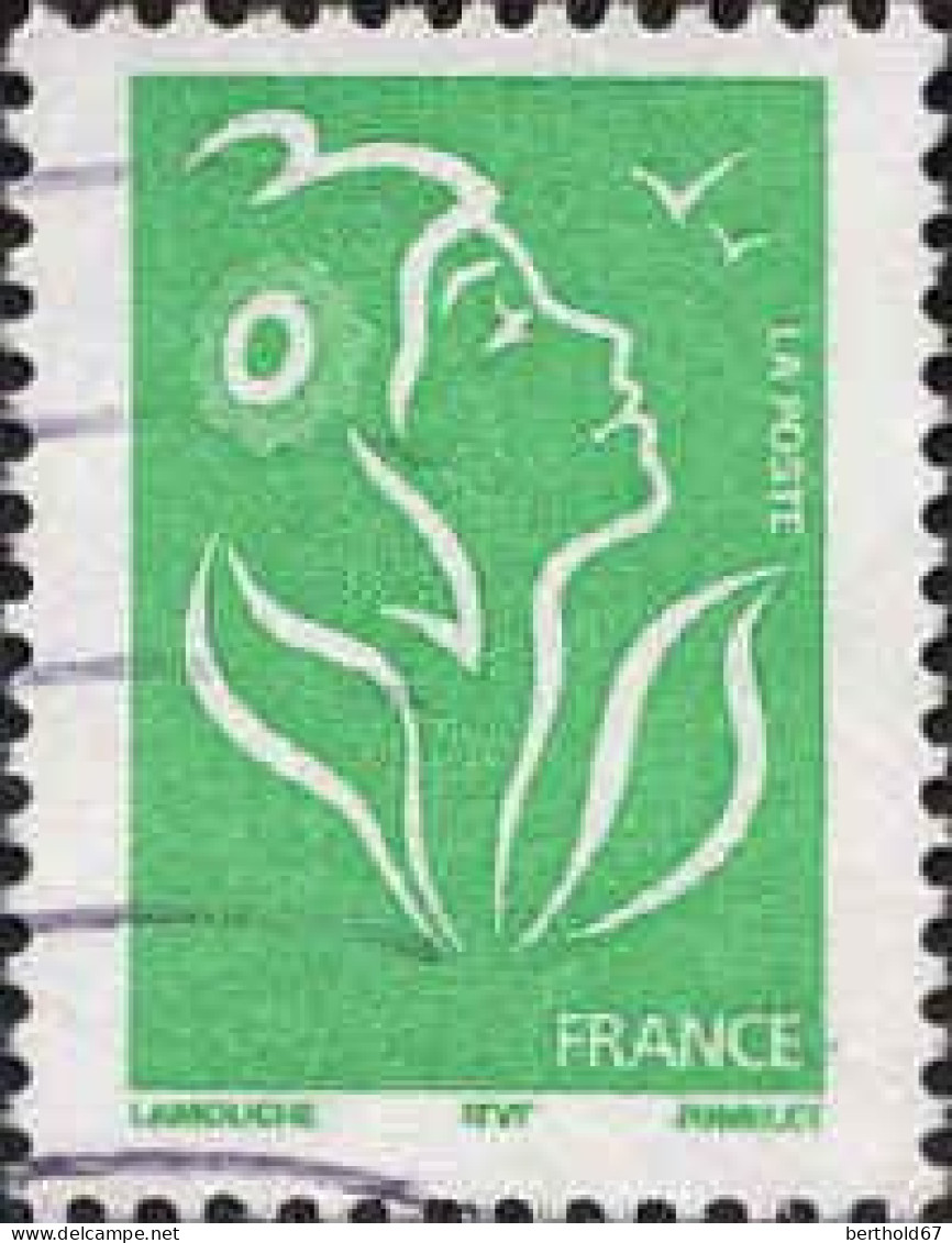 France Poste Obl Yv:3733 Mi:3886IA Marianne De Lamouche ITVF (Lign.Ondulées) - Used Stamps