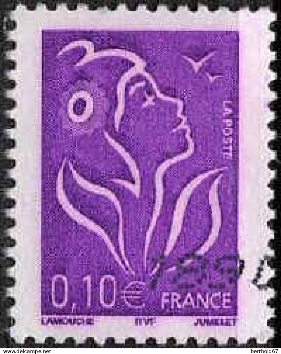 France Poste Obl Yv:3732 Mi:3885I Marianne De Lamouche ITVF (Obl.mécanique) - Used Stamps