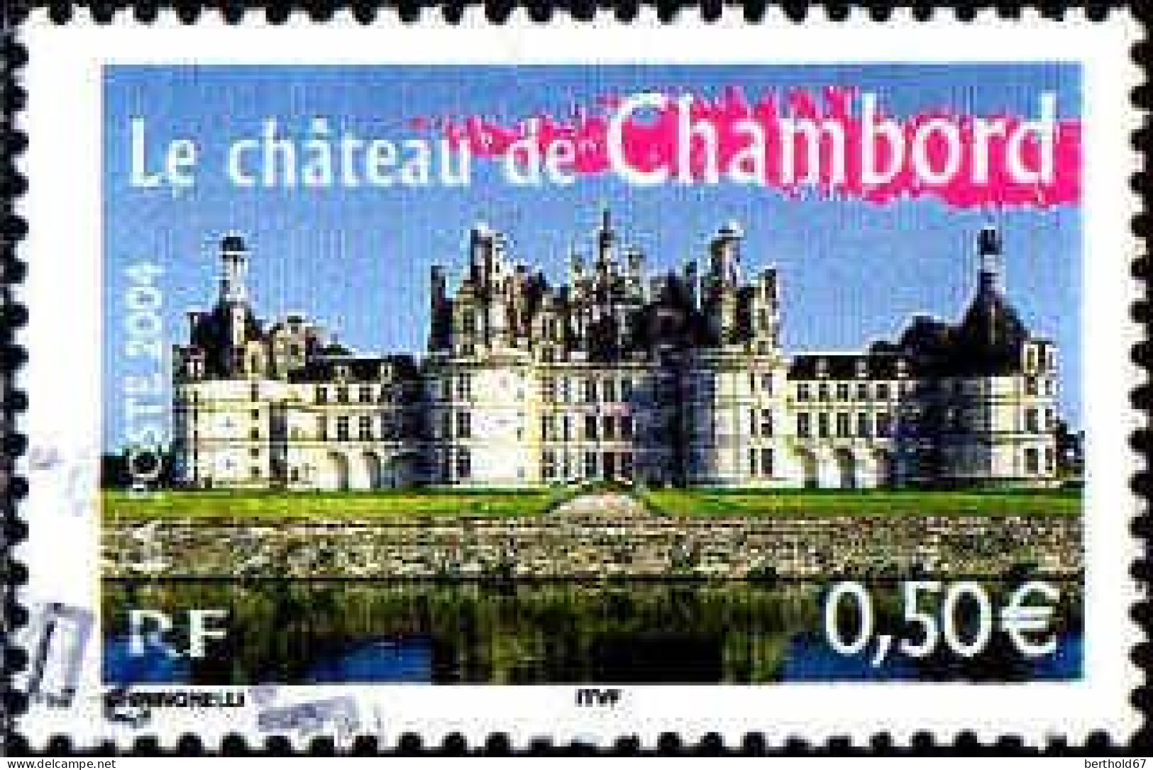 France Poste Obl Yv:3703 Mi:3851 Le Château De Chambord (Beau Cachet Rond) - Gebraucht