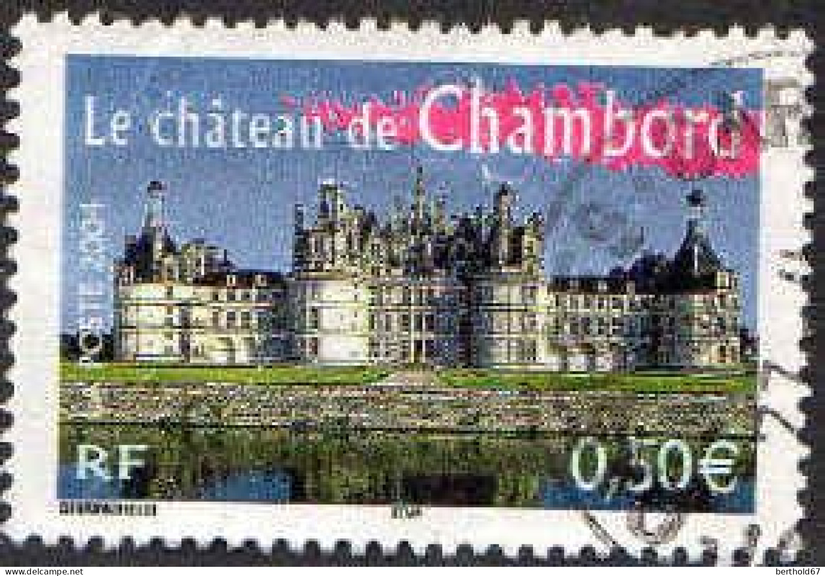 France Poste Obl Yv:3703 Le Château De Chambord (beau Cachet Rond) - Oblitérés