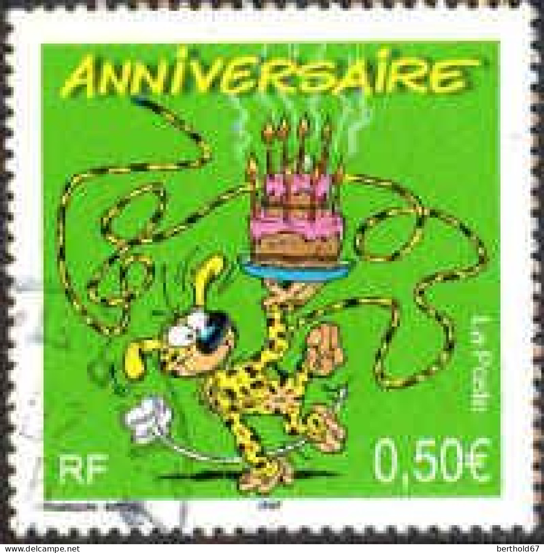 France Poste Obl Yv:3569 Mi:3708Iy Anniversaire Marsupilami (Beau Cachet Rond) - Gebraucht