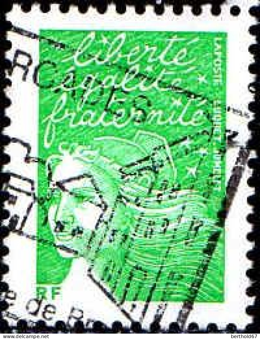 France Poste Obl Yv:3535A Marianne Du 14 Juillet (Belle Obl.mécanique) - Oblitérés