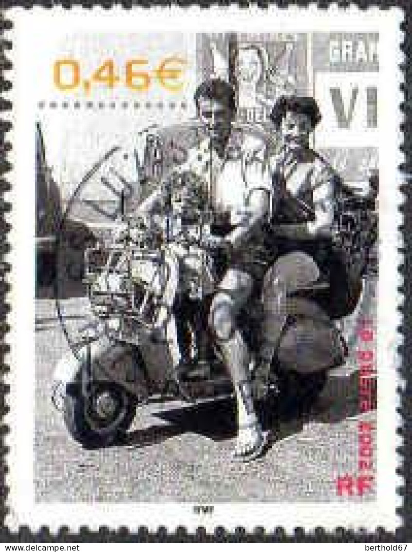 France Poste Obl Yv:3521 Le Scotter (TB Cachet Rond) - Usados