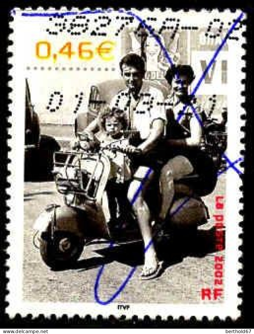 France Poste Obl Yv:3521 Mi:3656 La Vespa (Obl.mécanique) - Used Stamps