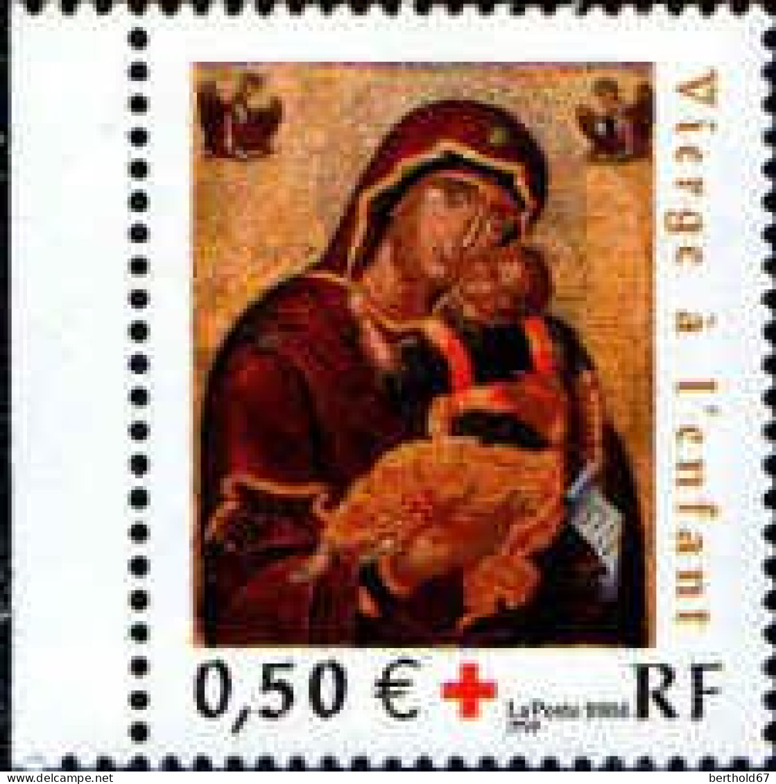 France Poste N** Yv:3717 Croix-Rouge Vierge à L'enfant (Bord De Feuille) - Unused Stamps