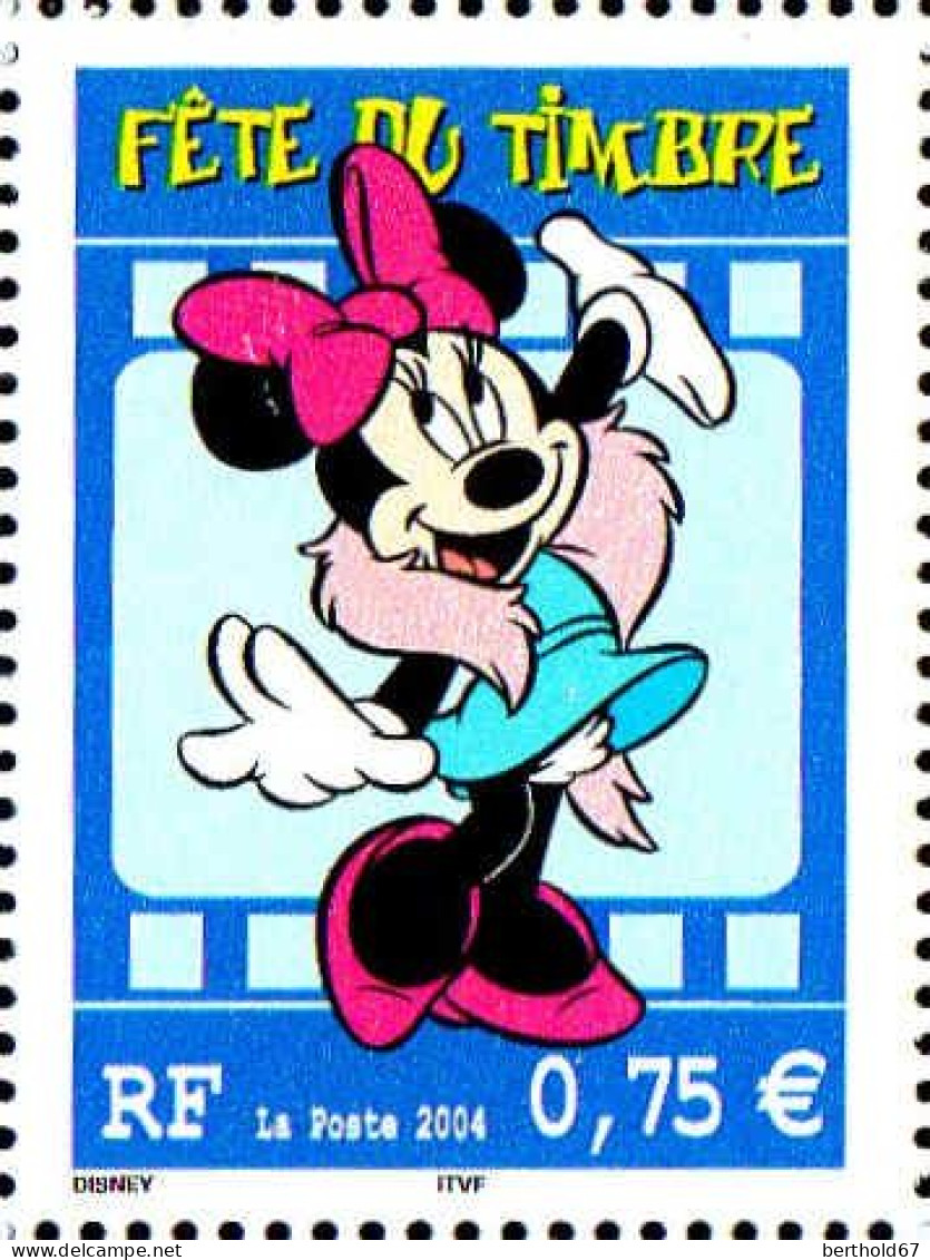 France Poste N** Yv:3643 Mi:3787 Fête Du Timbre Disney Daisy - Unused Stamps