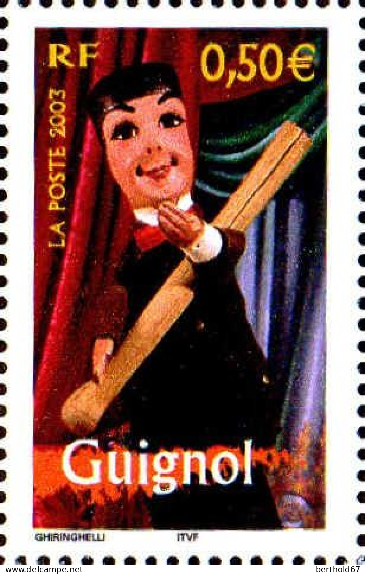 France Poste N** Yv:3565 Mi:3704 Guignol - Unused Stamps