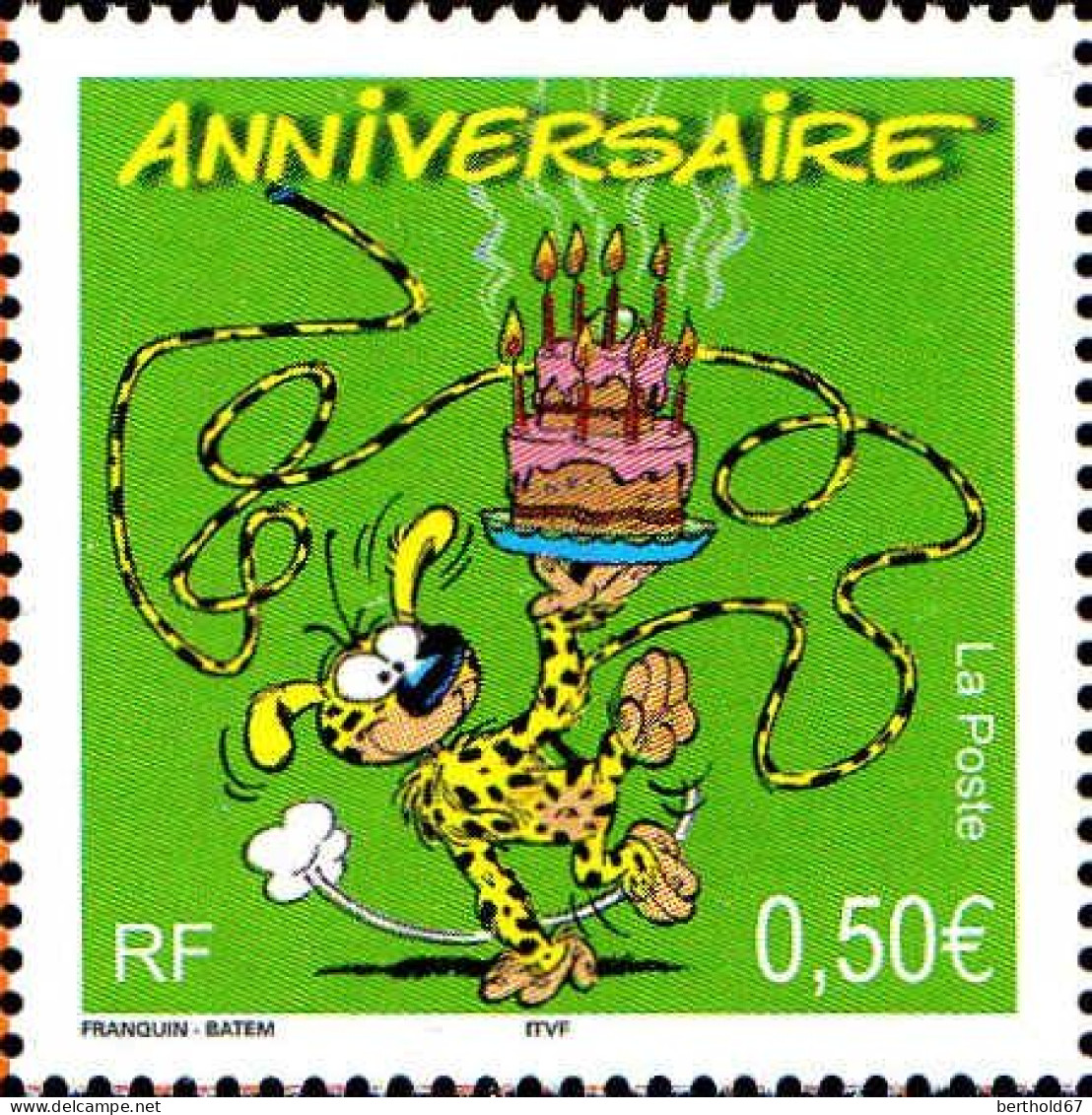 France Poste N** Yv:3569 Mi:3708Iy Anniversaire Marsupilami - Ongebruikt