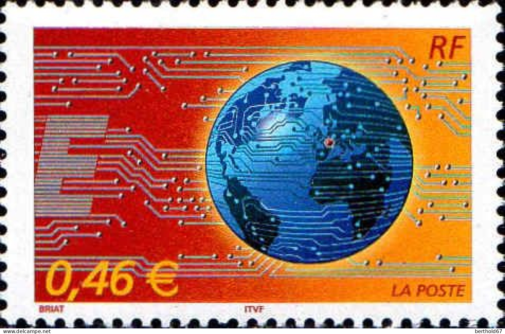 France Poste N** Yv:3532 Mi:3670Iy Le Monde En Réseau - Unused Stamps