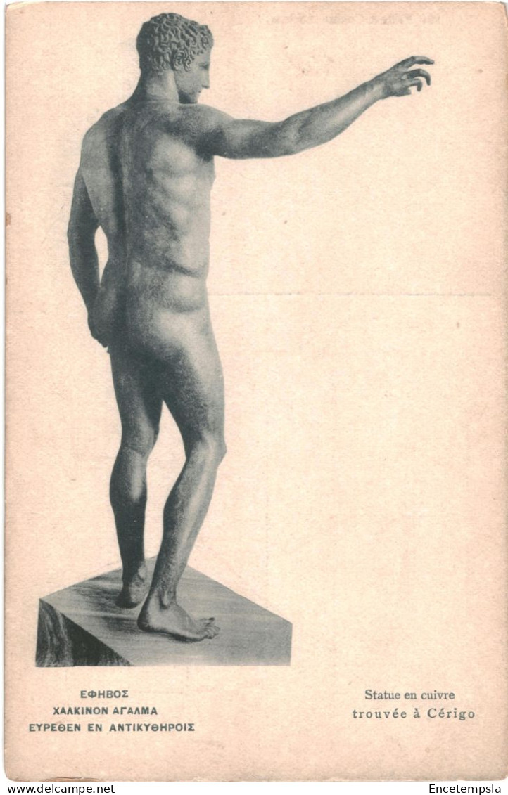 CPA Carte Postale Grèce Statue En Cuivre Trouvé à Cérigo  .VM80769 - Grèce