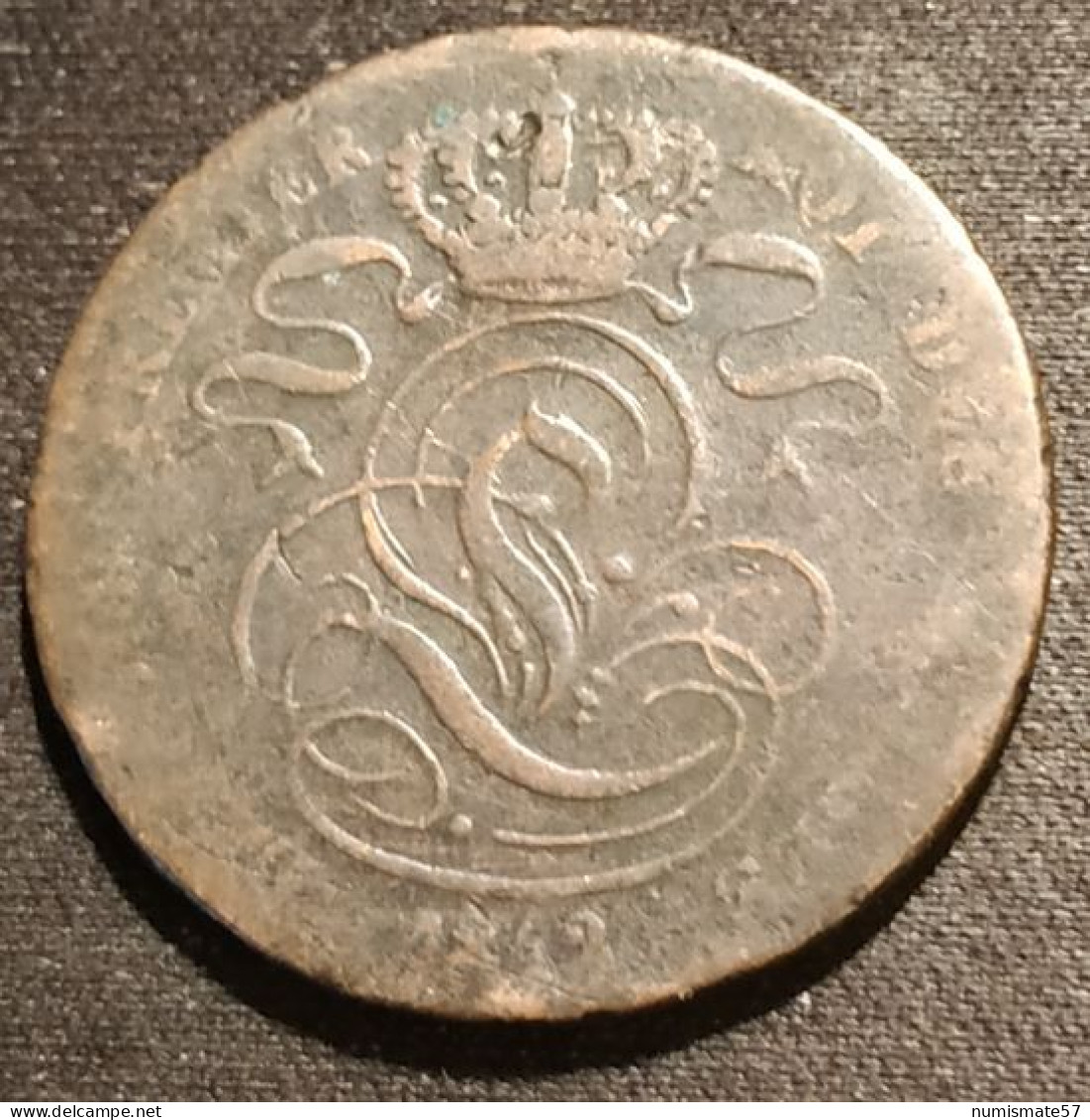 BELGIQUE - BELGIUM - 5 CENTIMES 1842 - Léopold Ier - KM 5 - 5 Centimes