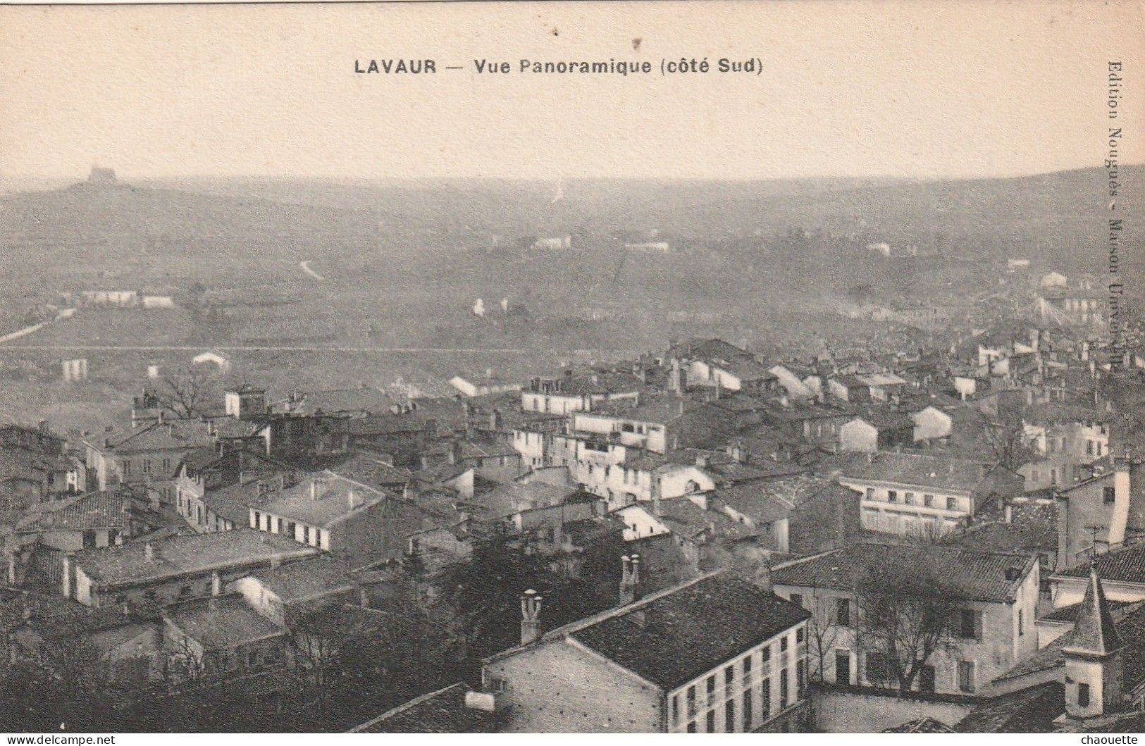 LAVAUR...vue Panoramique Cote Sud   Edit  Nougues - Lavaur