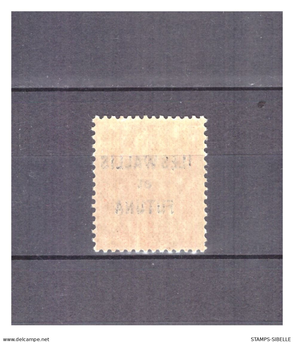 WALLIS  ET  FUTUNA   . N ° 23  .  30  C   ROUGE  ORANGE      . NEUF  * . SUPERBE . - Unused Stamps
