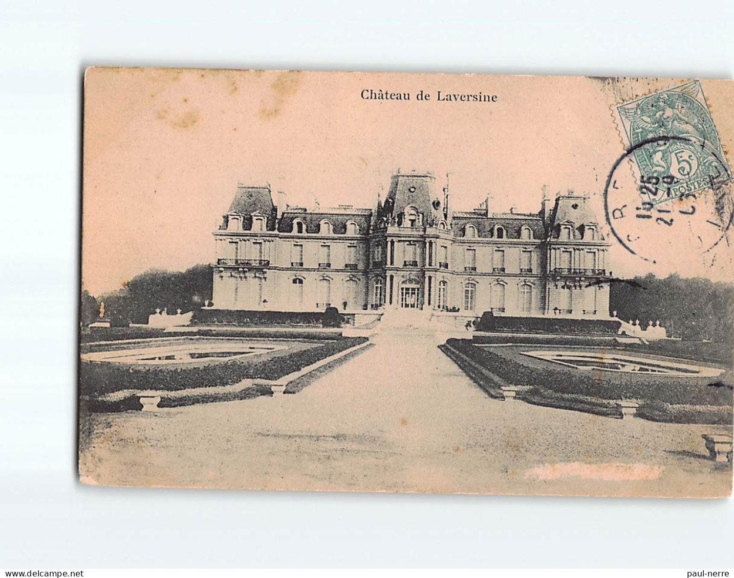 Château De Laversine - état - Otros & Sin Clasificación