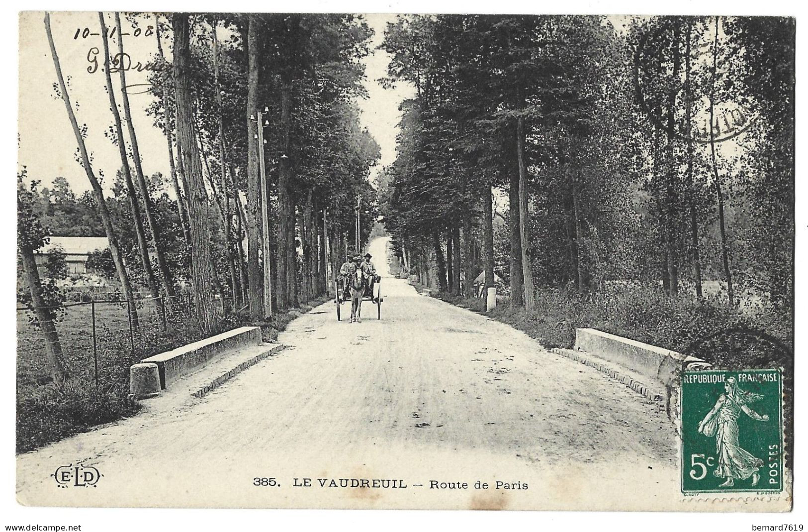 27  Le Vaudreuil - Route De Paris - Le Vaudreuil