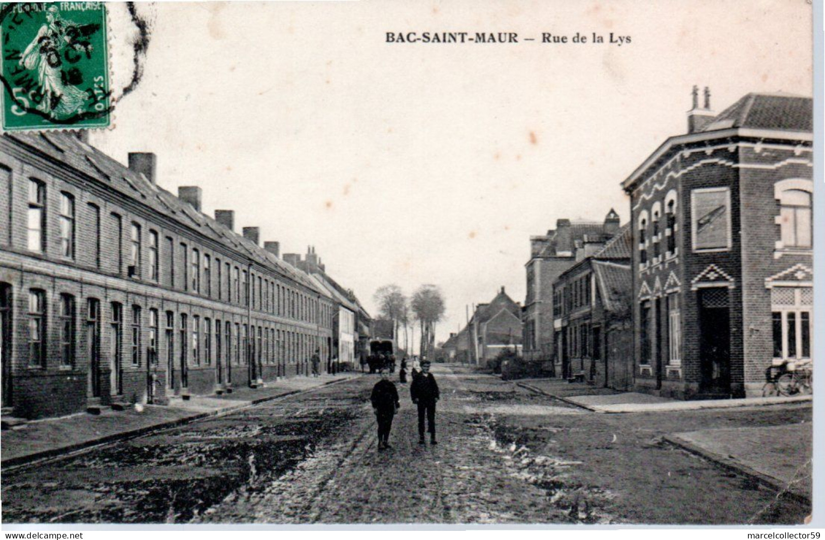 CPA - Bac-saint-maur - Rue De La Lys  Be (p-de-c 62) - Autres & Non Classés