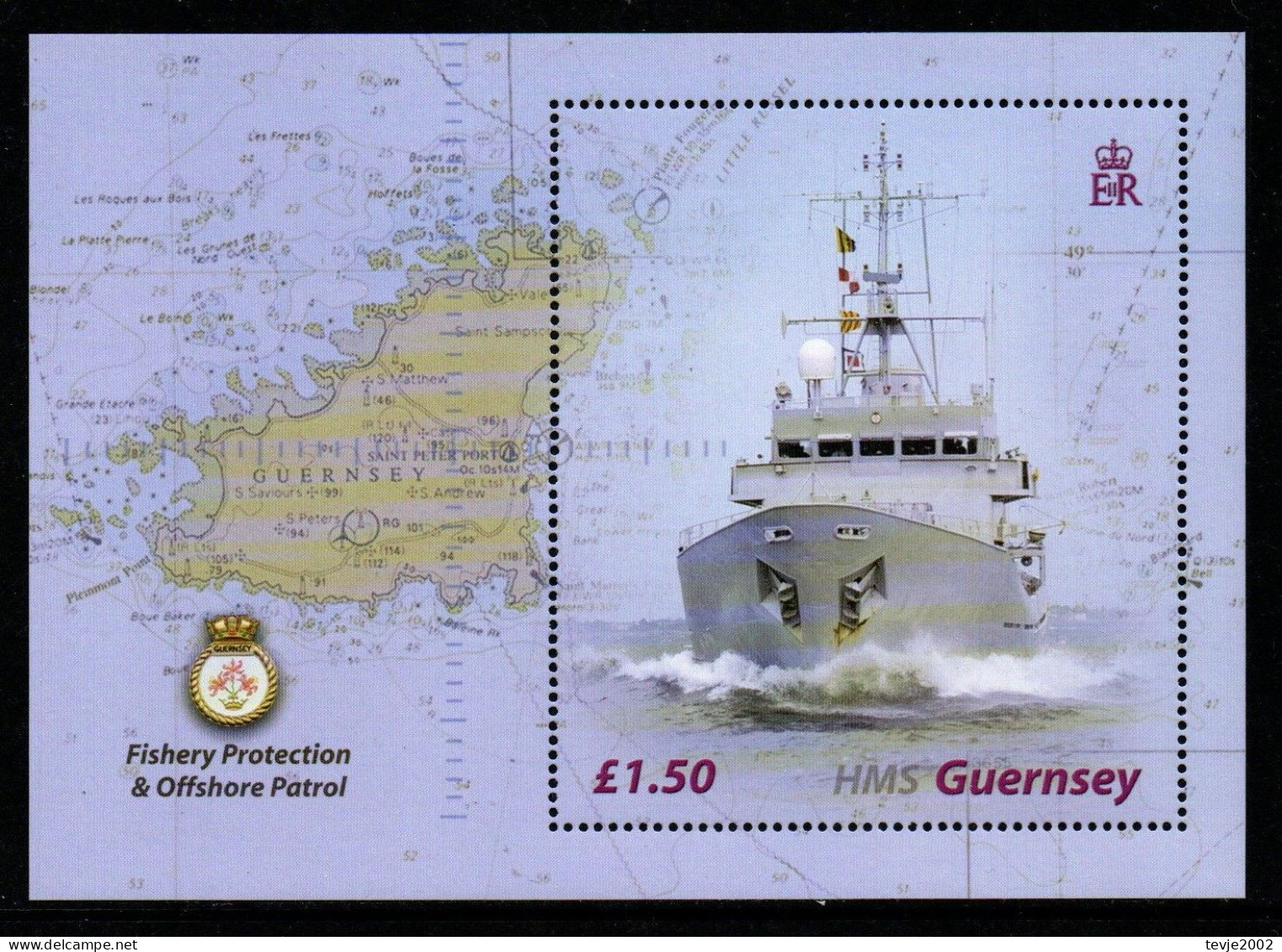 Guernsey 2003 - Mi.Nr. Block 34 - Postfrisch MNH - Schiffe Ships Fischfang Fishing - Ships