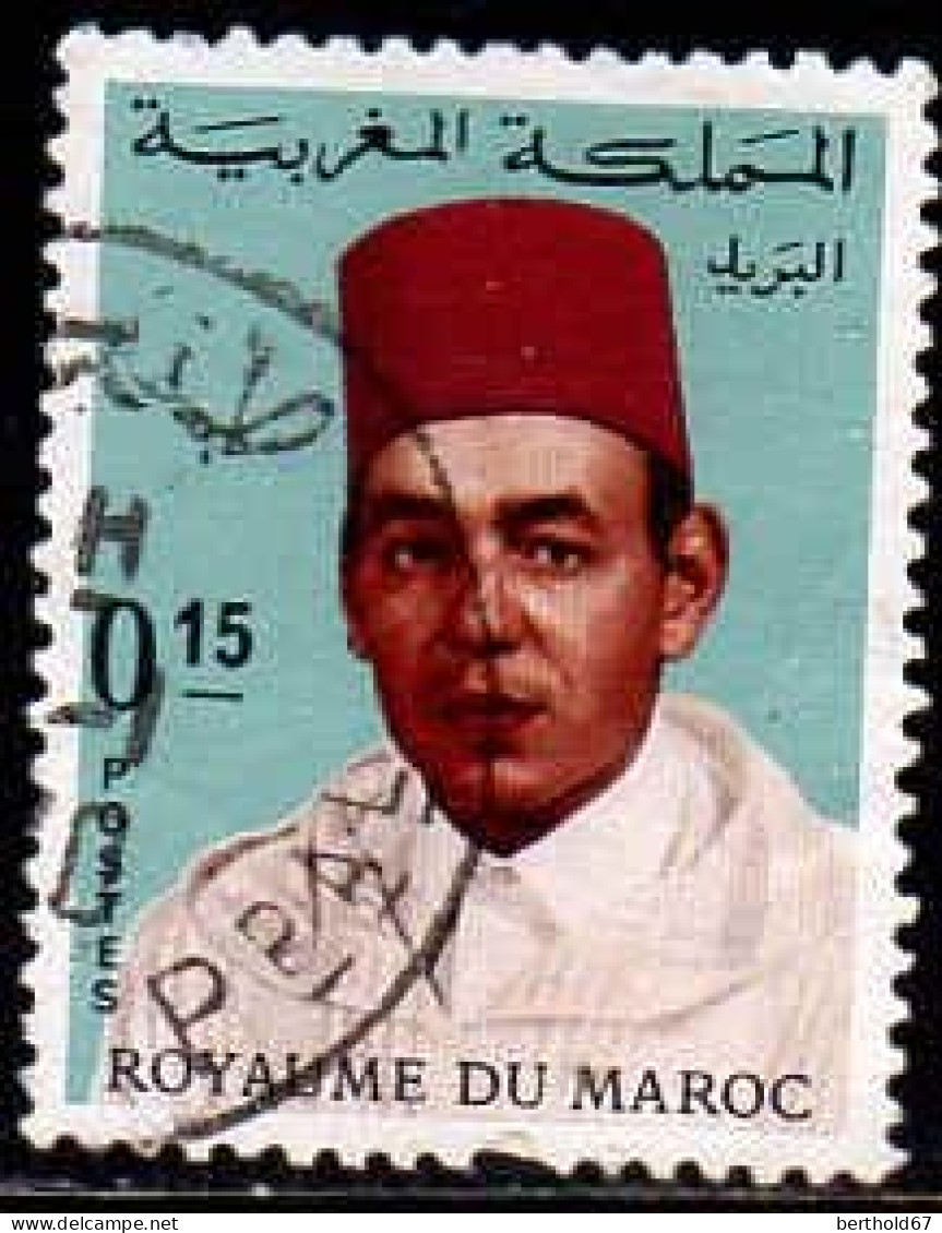 Maroc Poste Obl Yv: 538 Mi:603 Hassan II Burnous (TB Cachet Rond) - Morocco (1956-...)