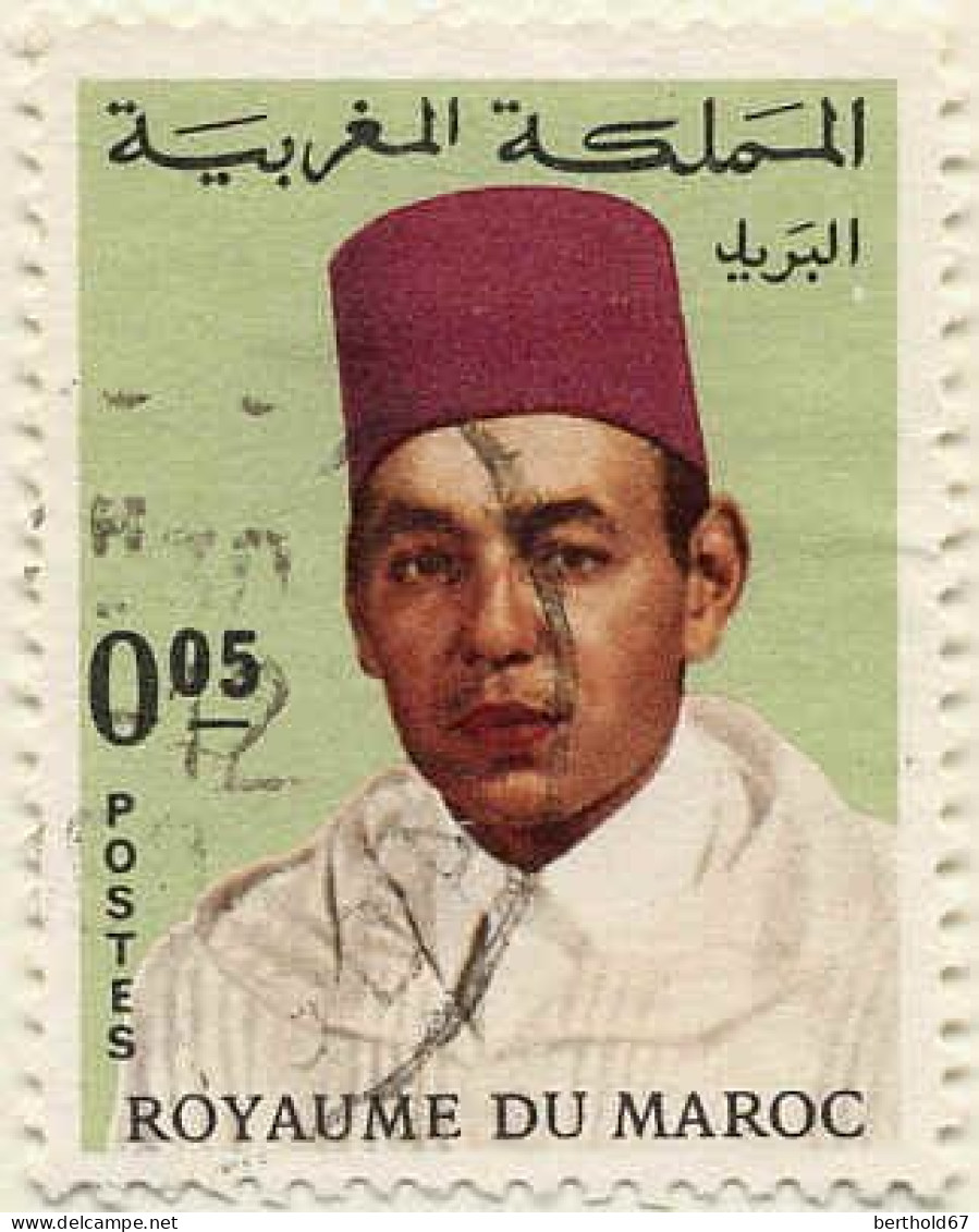 Maroc Poste Obl Yv: 536 Mi:601 Hassan II Au Burnous (cachet Rond) - Morocco (1956-...)