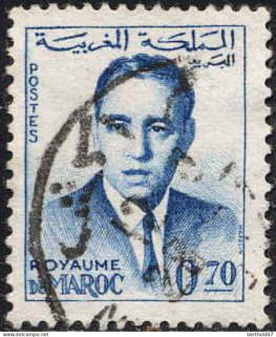 Maroc Poste Obl Yv: 443 Mi:501 Hassan II (Beau Cachet Rond) - Marokko (1956-...)