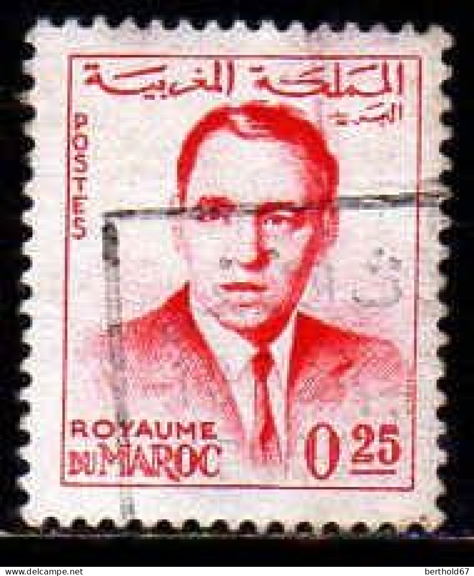 Maroc Poste Obl Yv: 440B Mi:495 Hassan II (Obl.mécanique) - Morocco (1956-...)