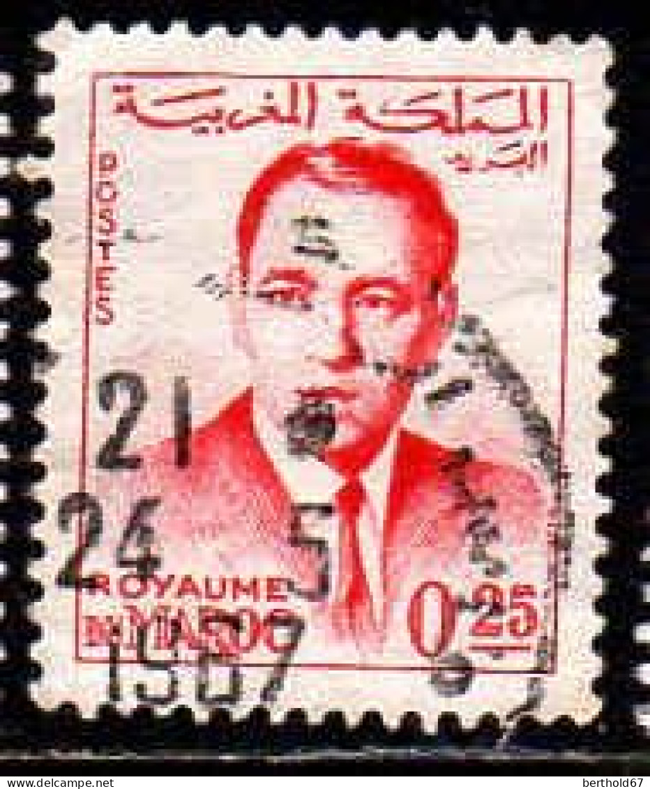 Maroc Poste Obl Yv: 440B Mi:495 Hassan II (Beau Cachet Rond) - Morocco (1956-...)