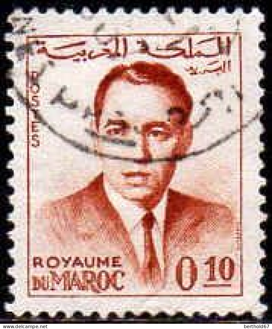 Maroc Poste Obl Yv: 438 Mi:492 Hassan II (TB Cachet Rond) - Maroc (1956-...)