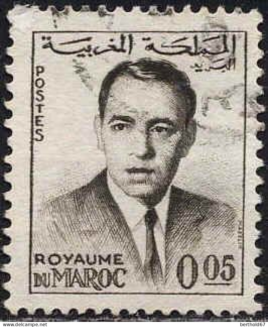 Maroc Poste Obl Yv: 437 Mi:491 Hassan II (cachet Rond) - Marokko (1956-...)