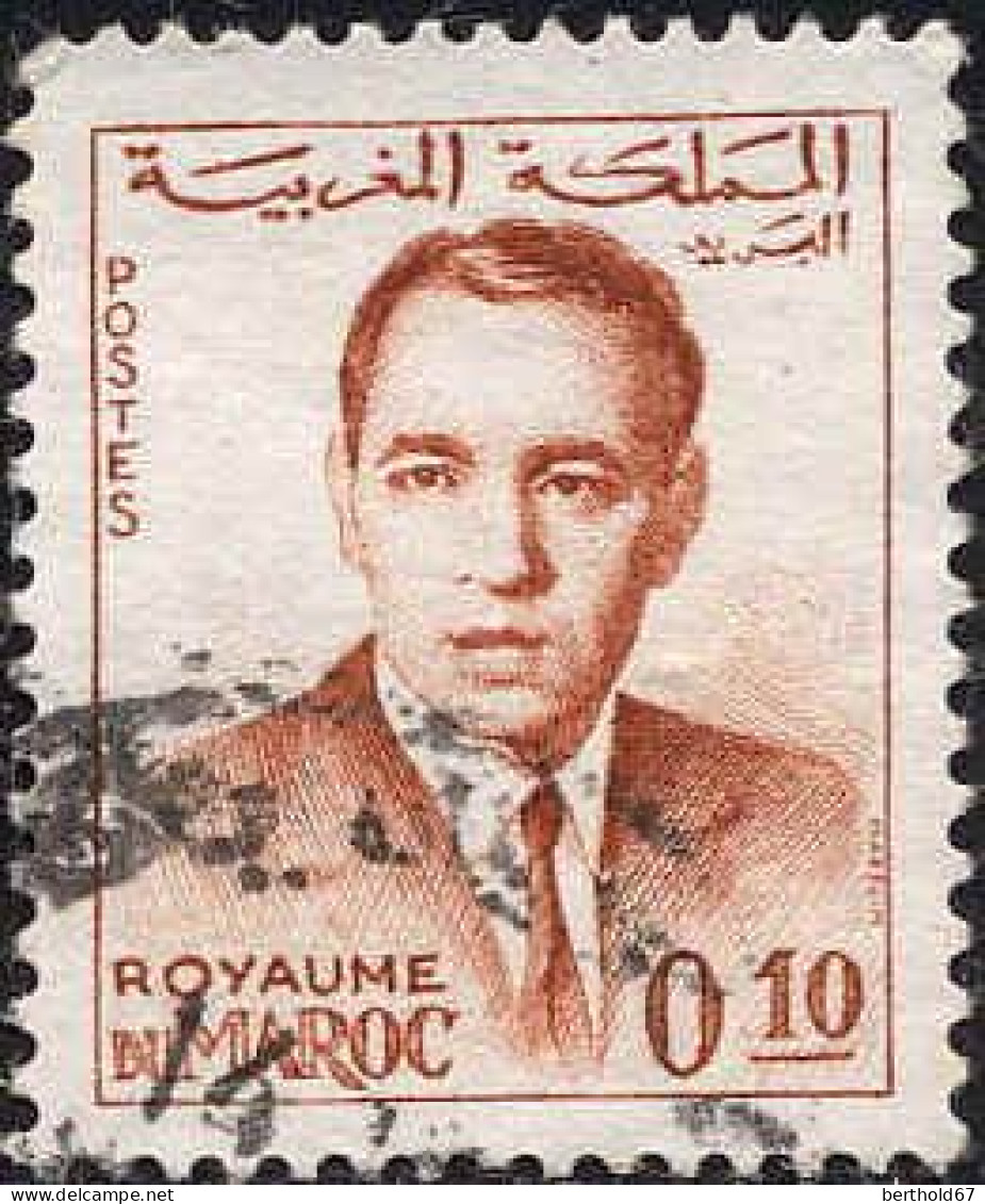 Maroc Poste Obl Yv: 438 Mi:492 Hassan II (cachet Rond) - Morocco (1956-...)