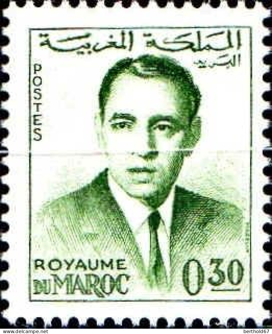 Maroc Poste N** Yv: 441 Mi 496 Hassan II - Morocco (1956-...)