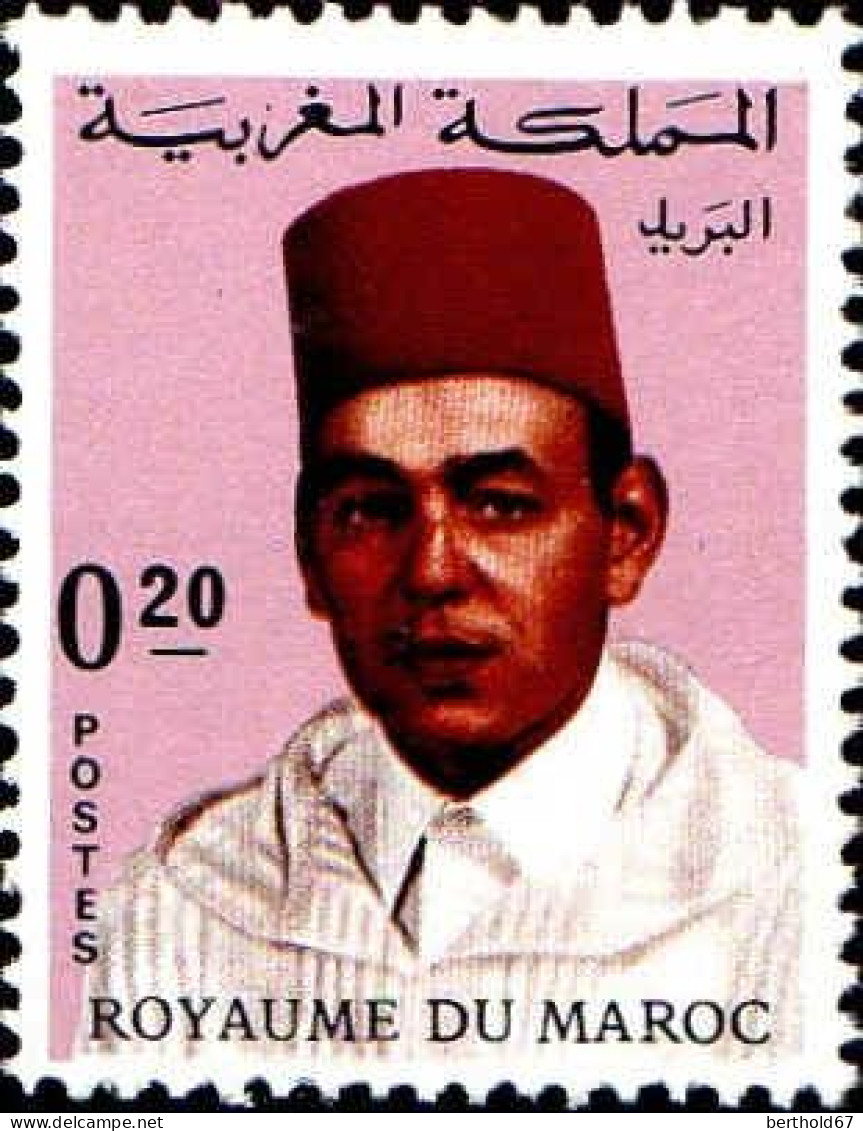 Maroc Poste N* Yv: 539 Mi 604 Hassan II Burnous (sans Gomme) - Marokko (1956-...)