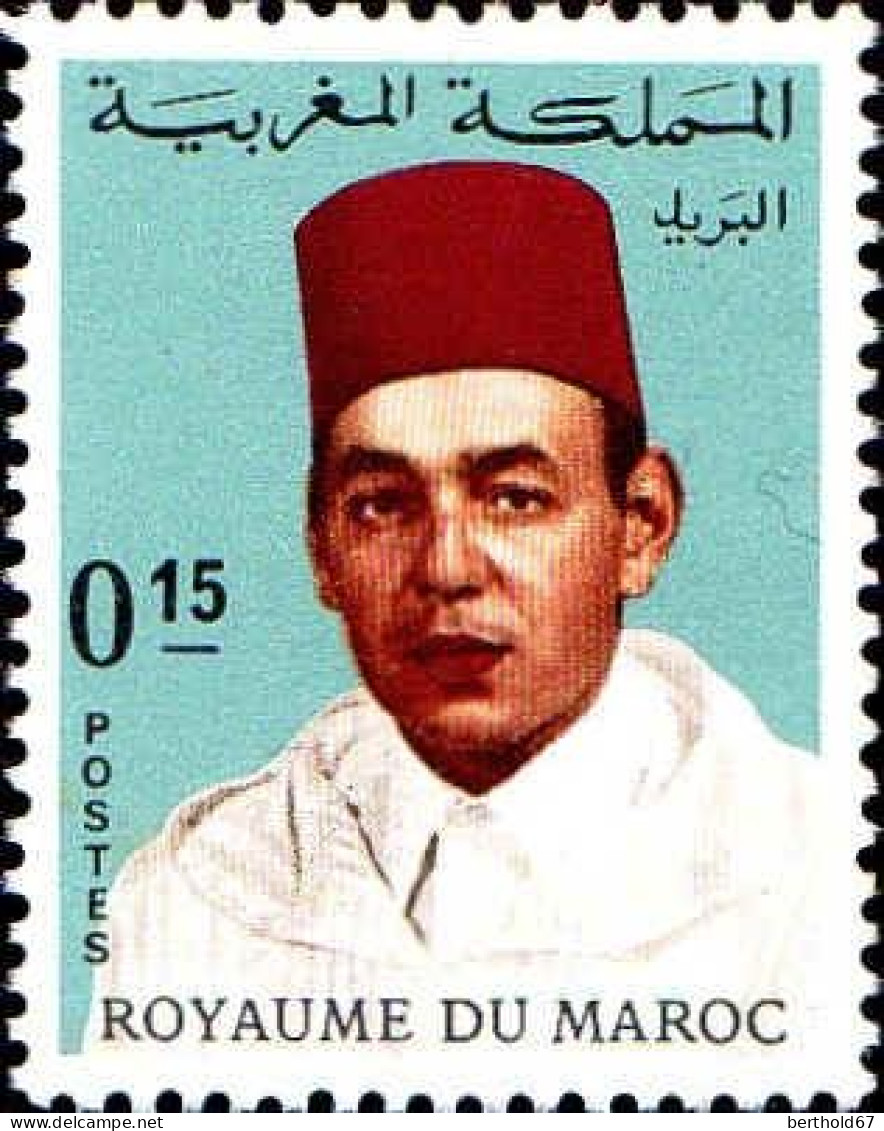 Maroc Poste N* Yv: 538 Mi 603 Hassan II Burnous (sans Gomme) - Marruecos (1956-...)