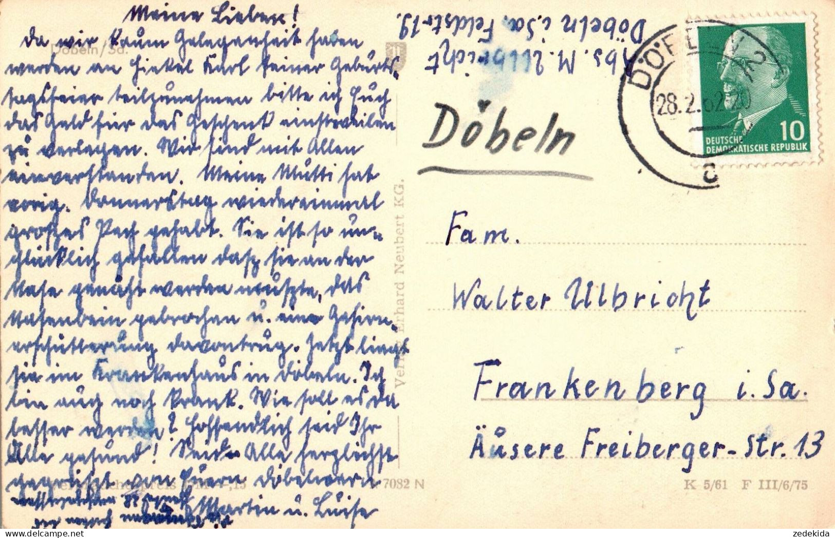 H2290 - Döbeln - Verlag Erhard Neubert - Döbeln