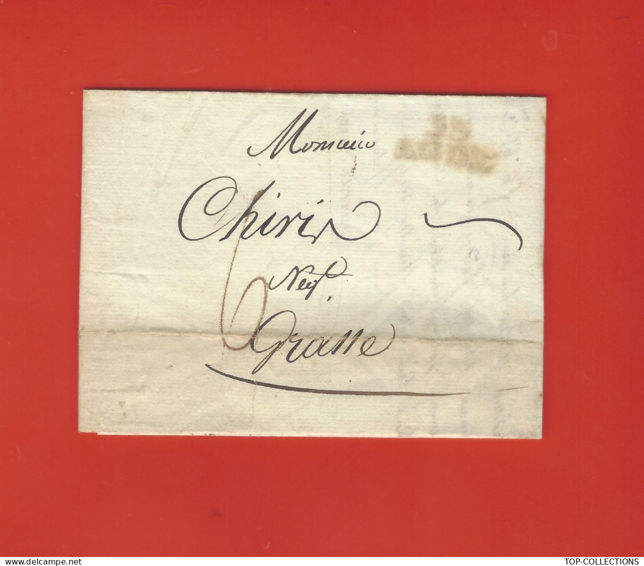 1811 Agde SUPERBE COMPTE DE VENTE ET NAVIGATION Par Bateau De Cannes à Grasse Pour Chiric PARFUMEUR  V.HISTORIQUE - 1800 – 1899