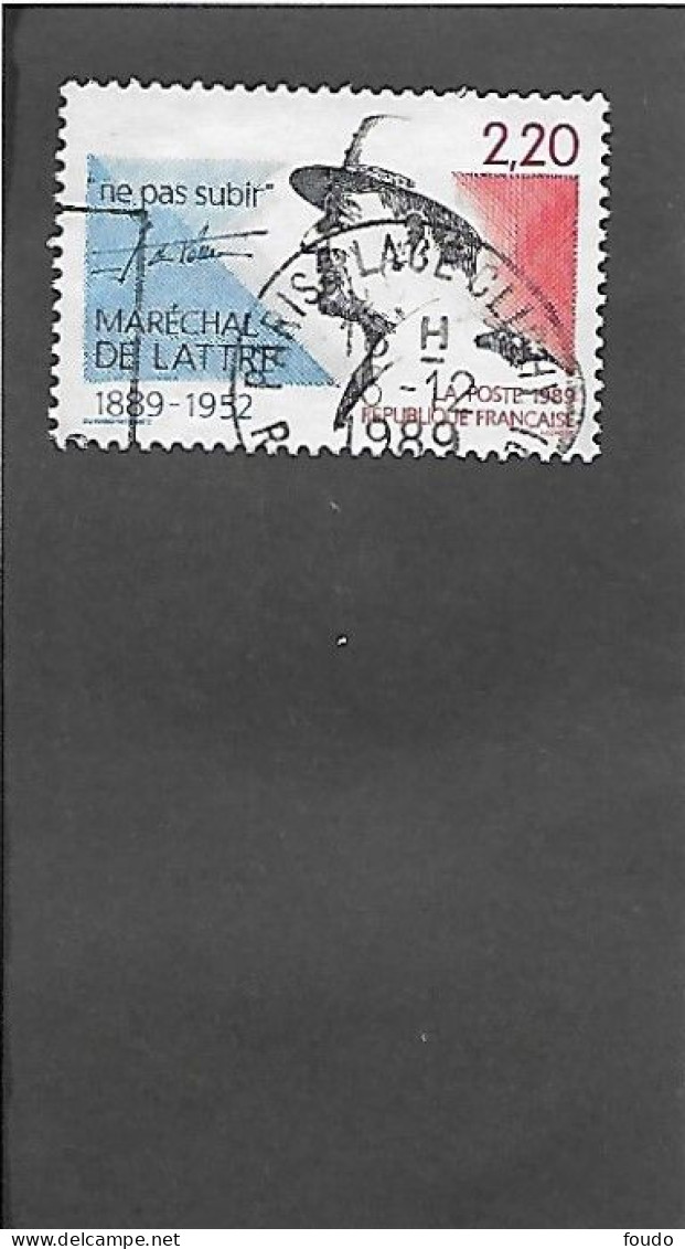 FRANCE 1989 -  N°YT 2611 - Used Stamps