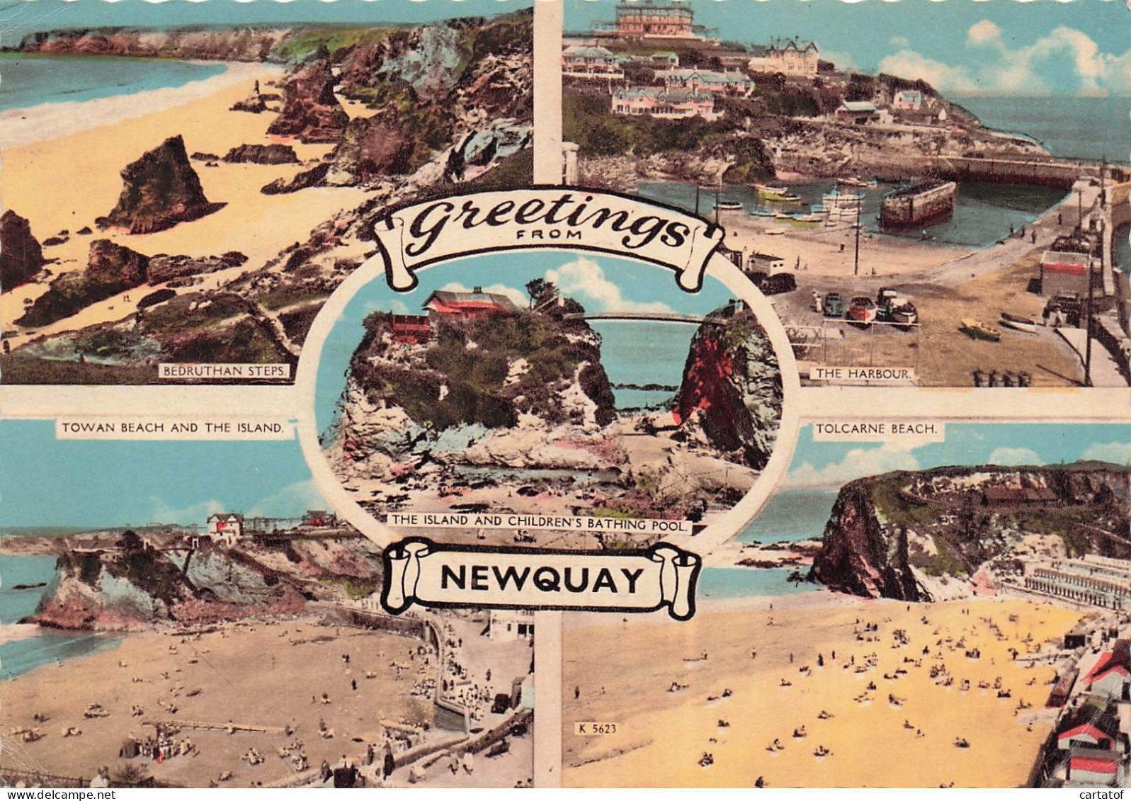 GREETINGS From NEWQUAY . - Sonstige & Ohne Zuordnung