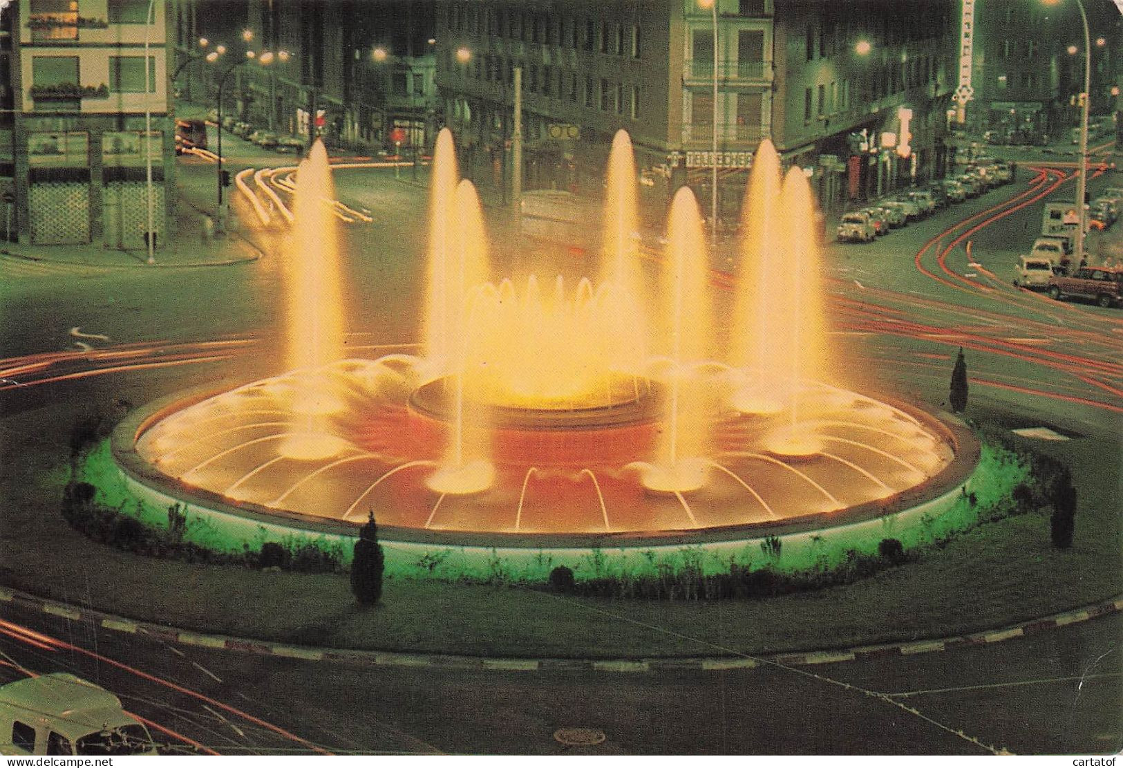 BIBAO . Fuente Luminosa . Plaza Zaalbururu - Autres & Non Classés