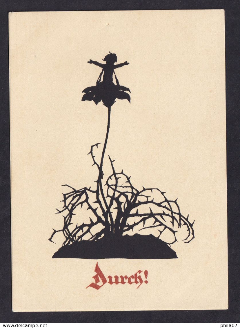 Durch! - Verlag: Werner Klotz-Zittau / Postcard Not Circulated, 2 Scans - Silhouettes