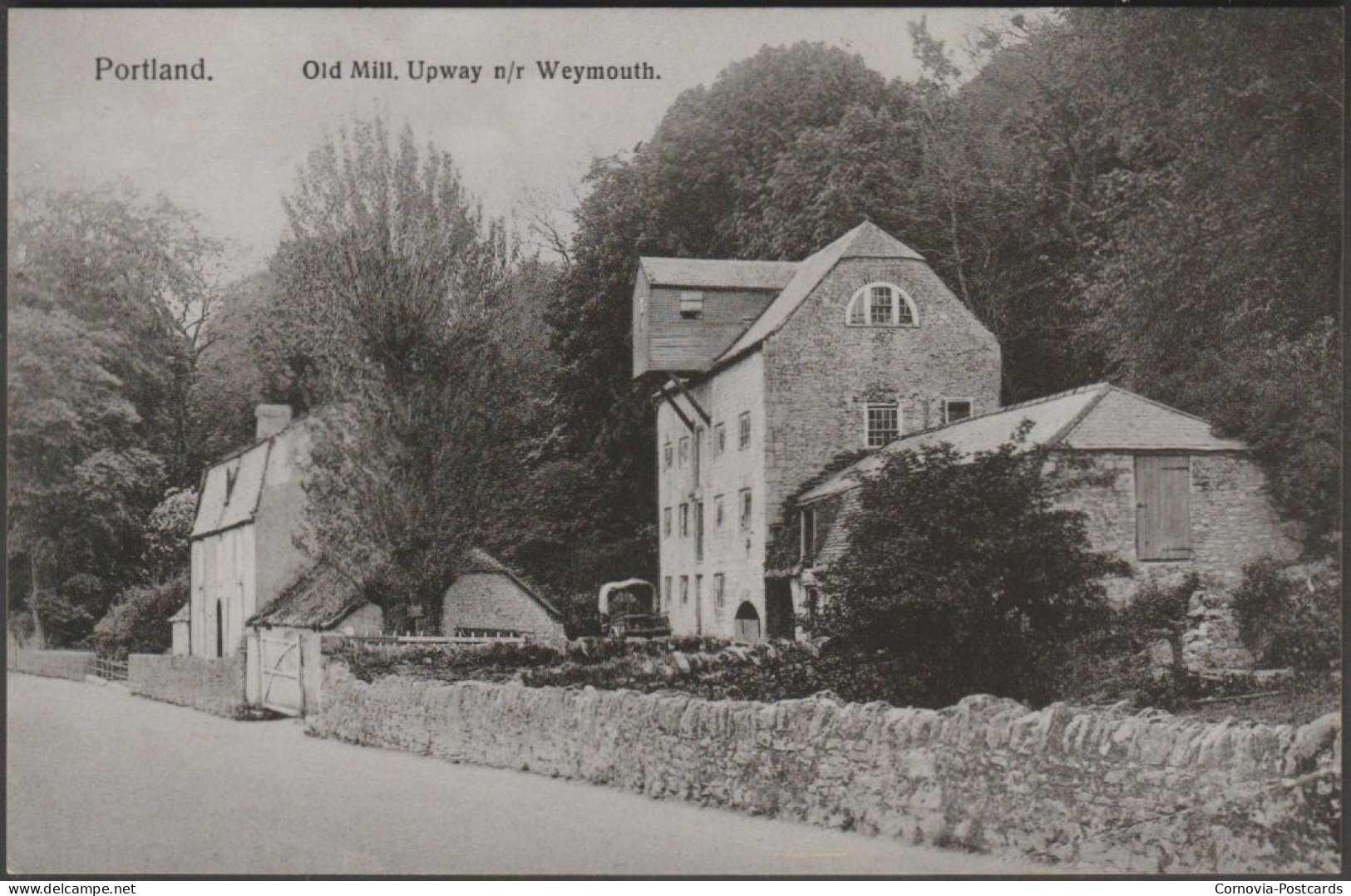 Old Mill, Upway Near Weymouth, Dorset, 1917 - Edward Hitch RP Postcard - Weymouth