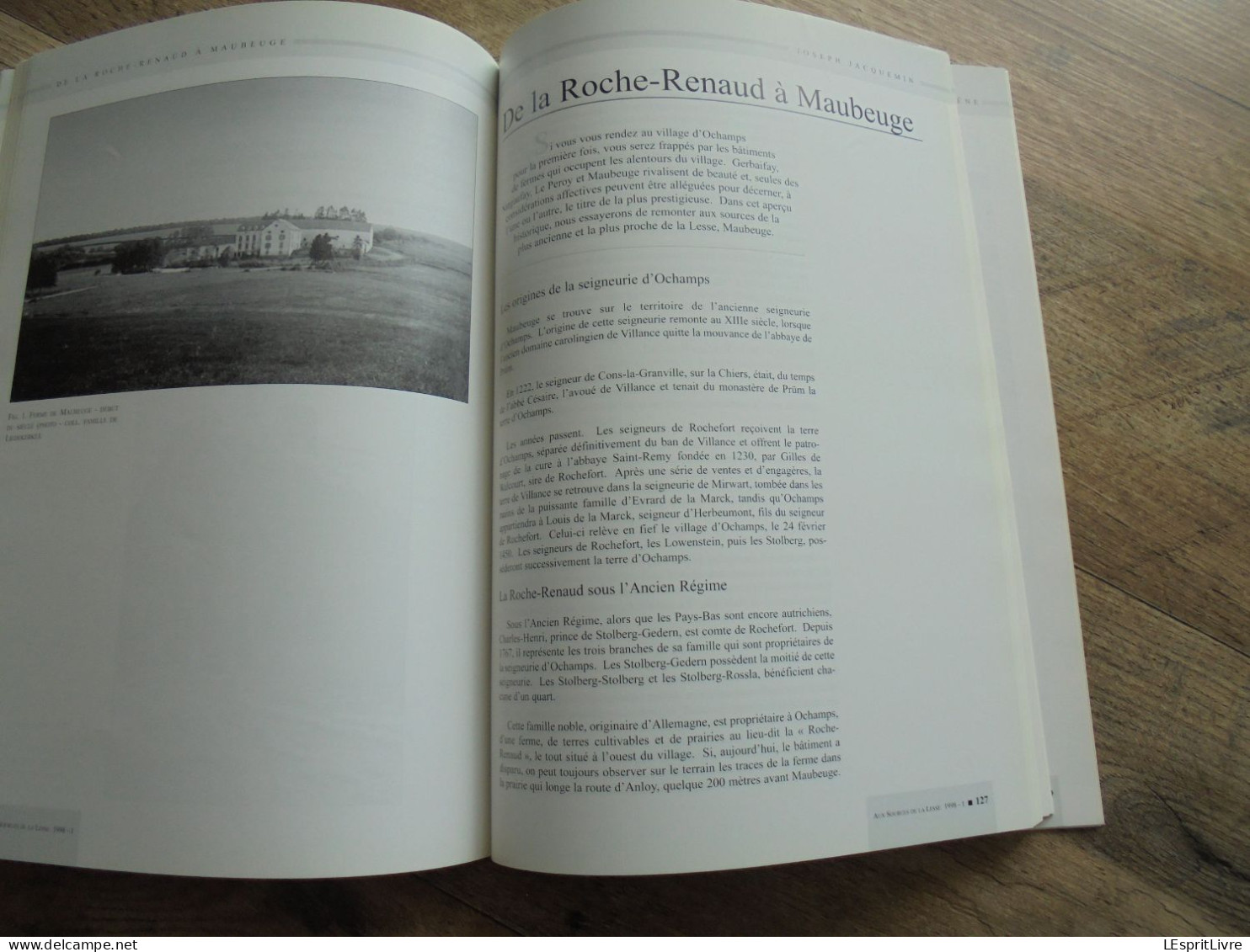 AUX SOURCES DE LA LESSE N° 1 Régionalisme Libin Ochamps Anloy Libin Villance Industrie Poêlerie Généalogie Duchêne