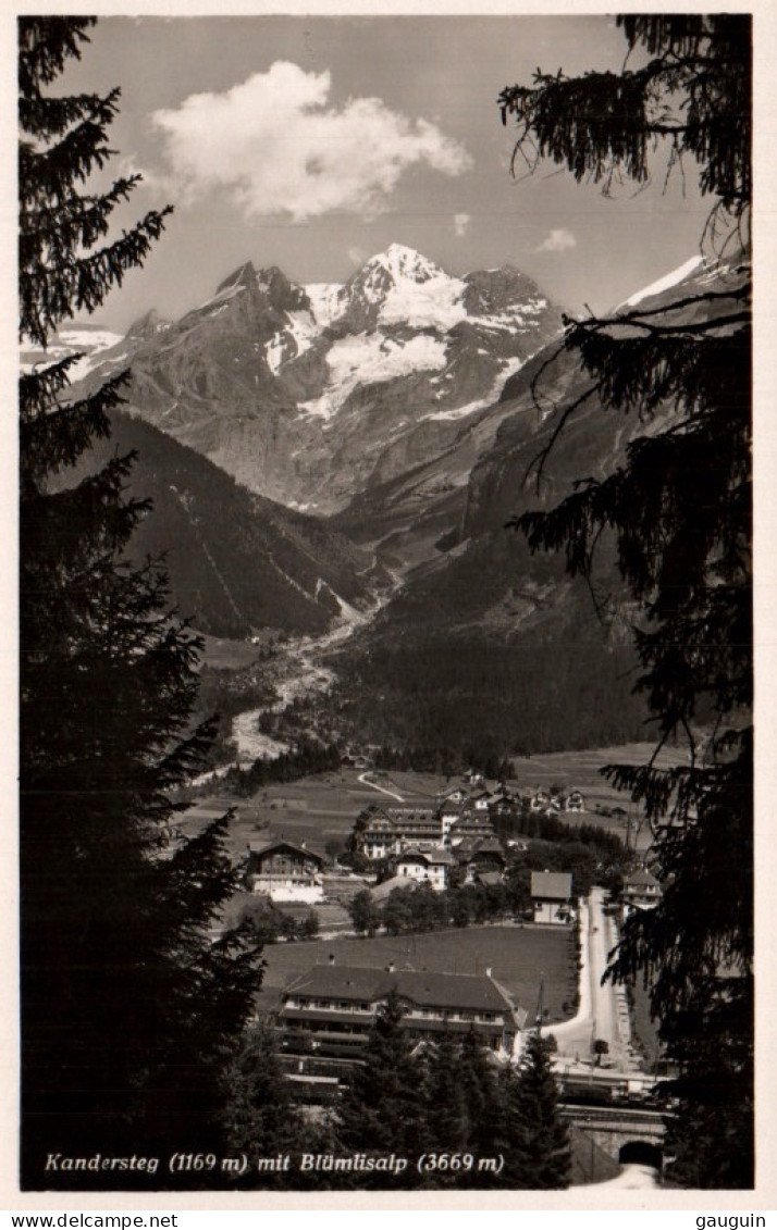 CPA - KANDERSTEG - Vue Panoramique ... Edition Photoglob. - Kandersteg