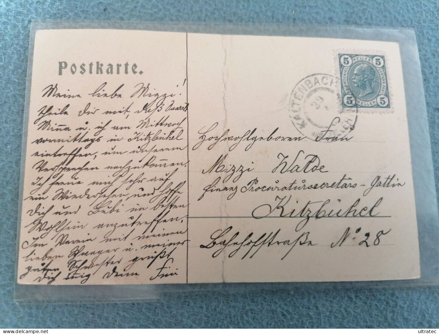 AK "RIED IM ZILLERTAL CA. 1905 TIROL" SCHÖNE ANTIKE POSTKARTE VINTAGE HISTORISCH ORIGINAL SAMMLER - Zillertal