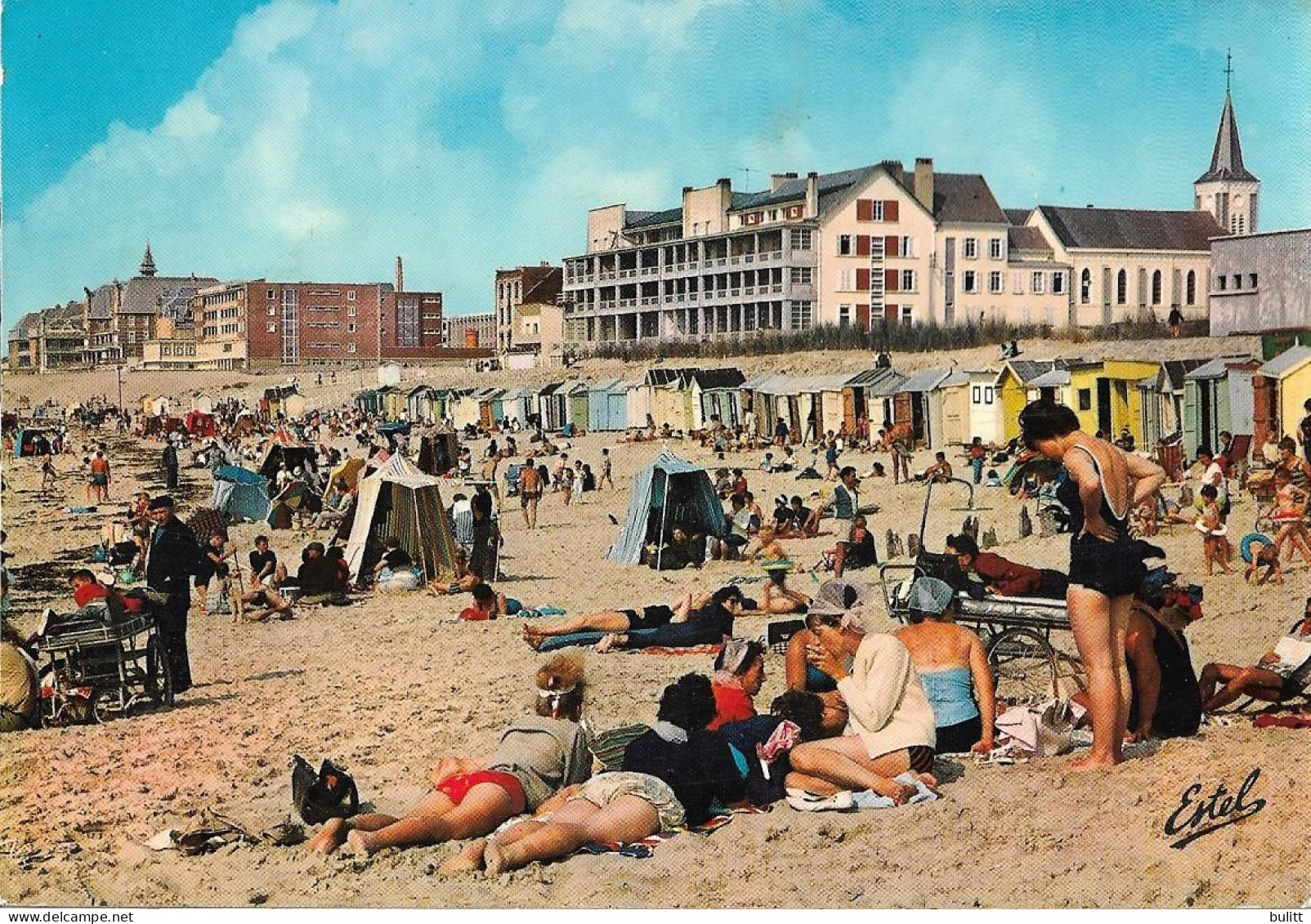 BERCK-PLAGE - Vue Sur La Plage Et La Digue Promenade - Berck