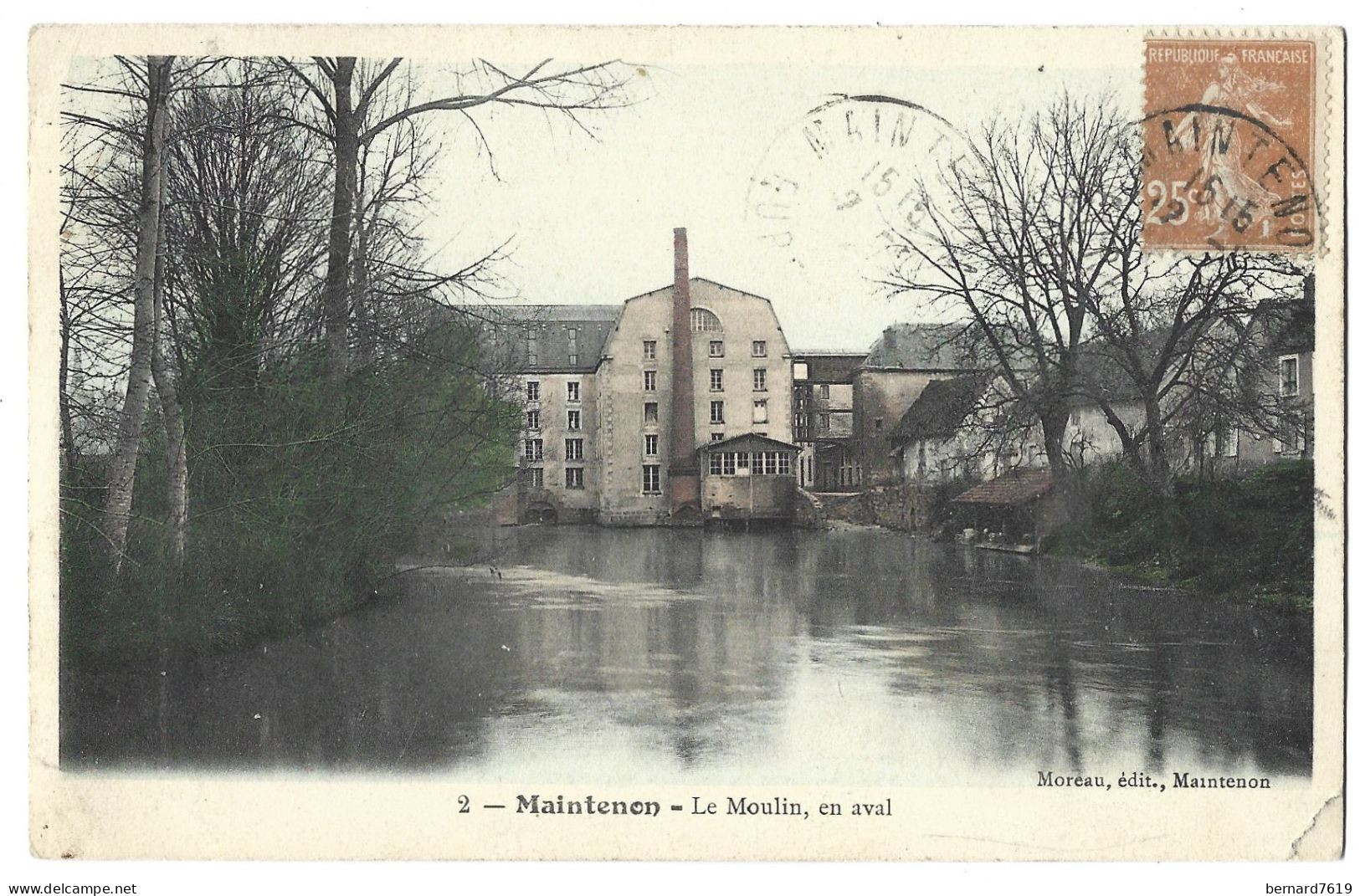 28 Maintenon - Le Moulin , En Aval - Maintenon