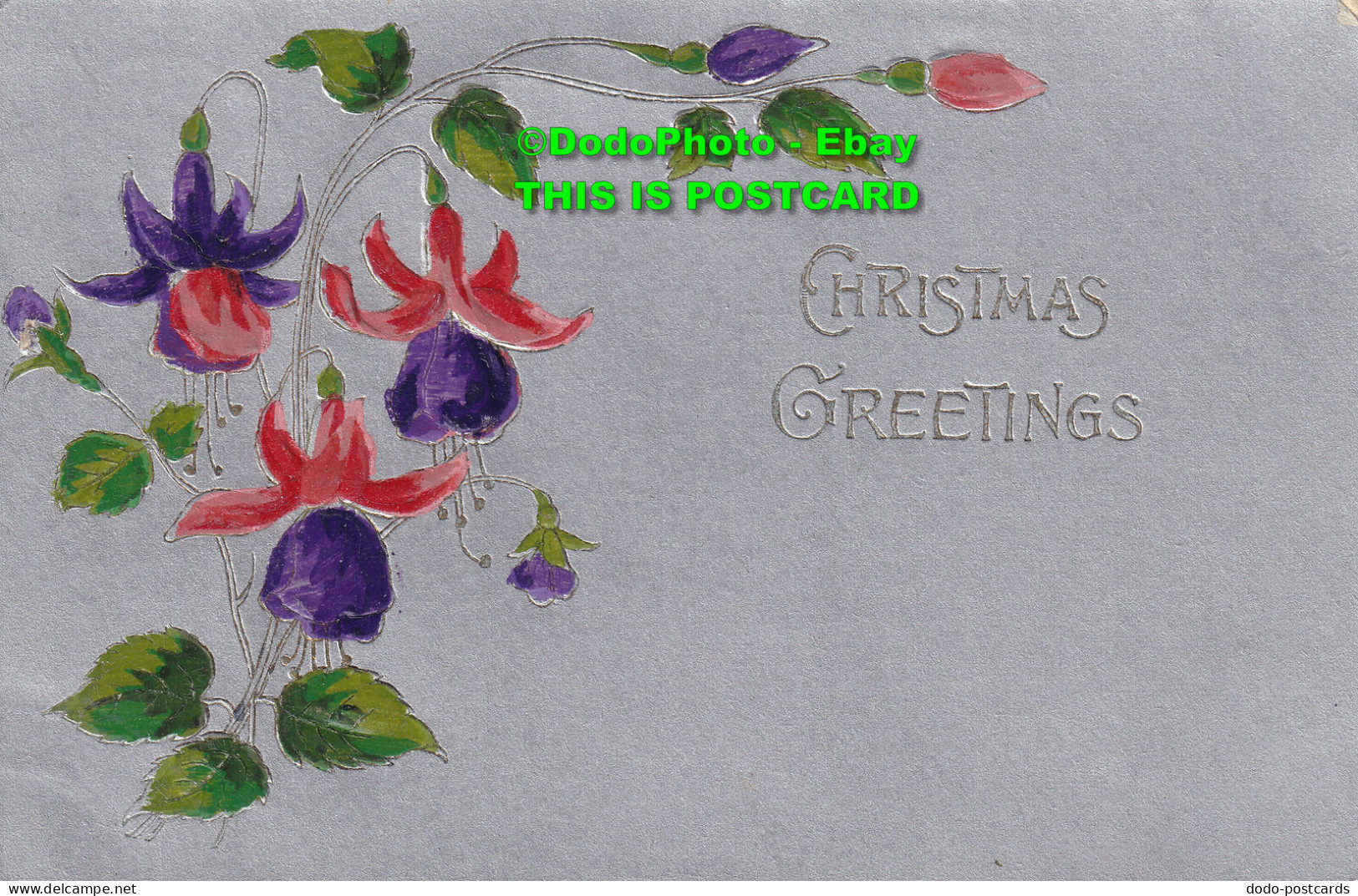 R356978 Christmas Greetings. E. S. London. No. 654. 1905 - Altri & Non Classificati