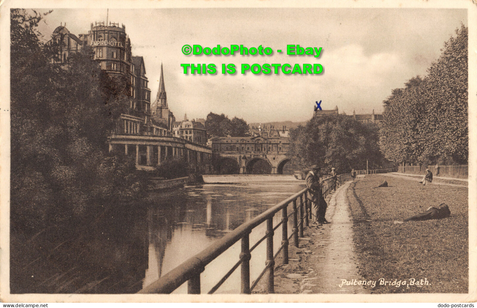 R356998 Pulteney Bridge. Bath. Blacketts Press. 1951 - World