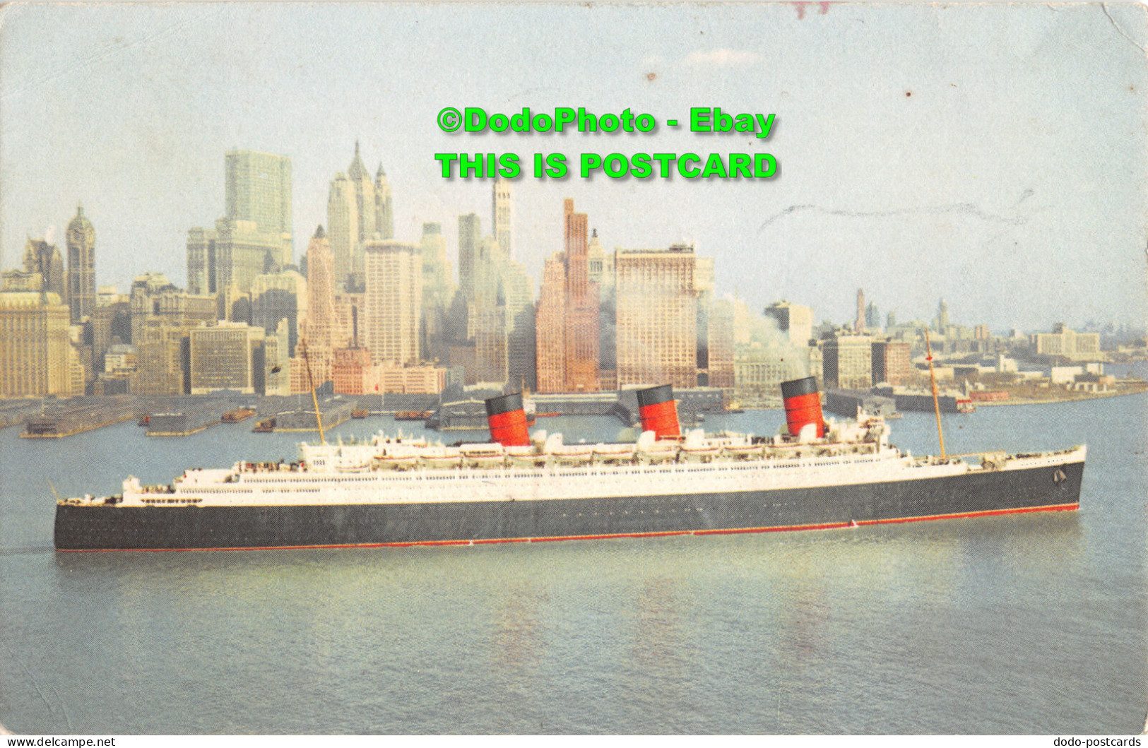 R356636 Cunard R. M. S. Queen Mary. B. 2029 - World