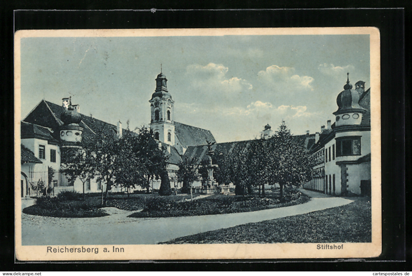 AK Reichersberg A. Inn, Stiftshof  - Otros & Sin Clasificación
